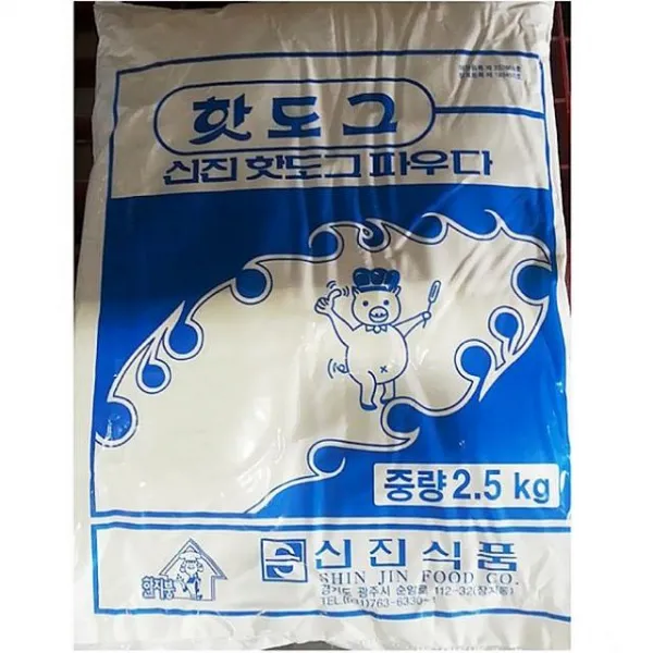 디자인그룹 티에스 신진 핫도그 가루 2.5Kg 10포 빵믹스, 1