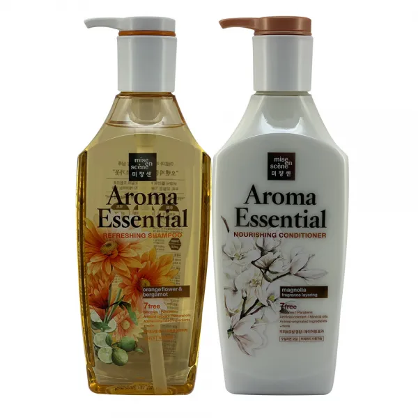 미쟝센 아로마 에센셜 리프레싱 샴푸+컨디 500ml