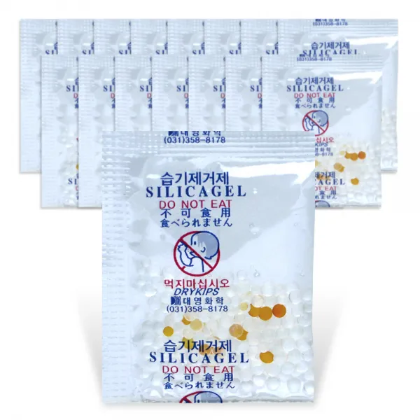 실리카겔 제습제 습기제거제 [ OPP 비닐 ], 10000개, 2g