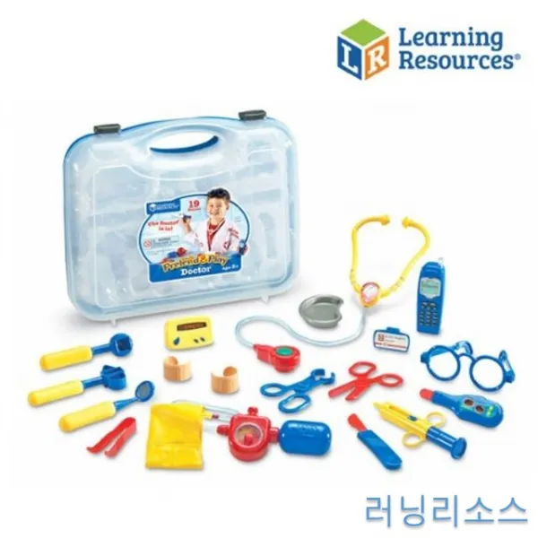 JW4AD01E 장난감 주사기 가위 혈압기 어린이 유아완구 병원공포감 역할 놀이 메스 세트 병원 청진기 g3-02076 안경