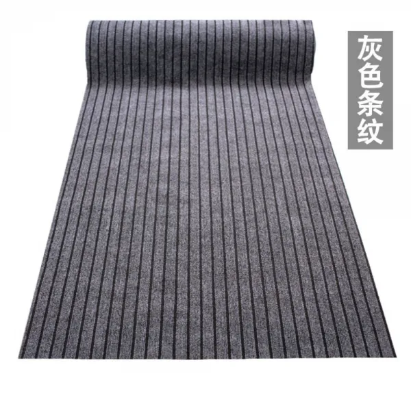 카페트 매트 스테핑 계단 미끄럼방지 입주문 앞 매트 커팅 맞춤형 주방 물흡입 미끄럼 방지 custom made 복도입구매트 매트, 폭 1m x 길이 10m개, 그레이스트라이프