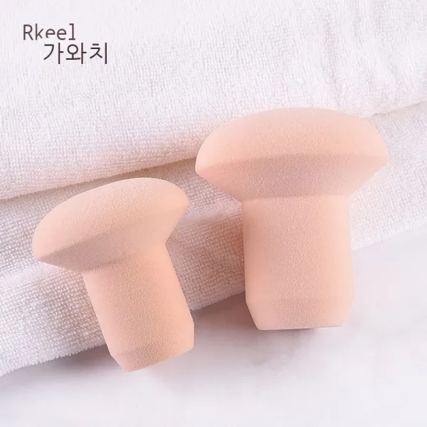 천기아 비크림 버섯 머리 퍼프 도장형 퍼프 거품 커지다 화장 알 메이크업 알 개 세트