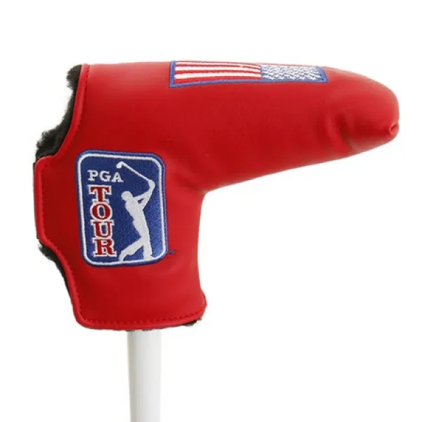 다이어（DAIYA） 다소의 상얼룩 있어 이기 때문에대 봉사US PGA TOUR 퍼터 커버 PC3101 RD PC-3101 60 （Me, 레드