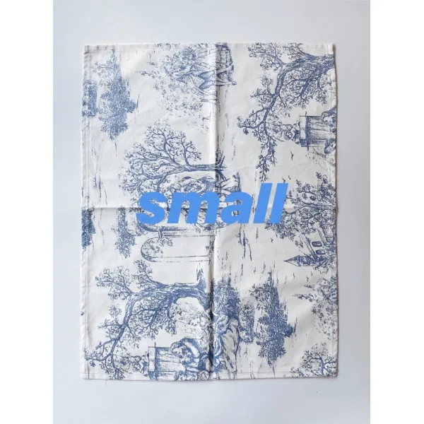 식탁보 BLEU ROSE(식당)법식 전원 스스로제작 복고 ins풍상보 야외용매트, T03-스몰사이즈 50*65cm, C01-하여 편집