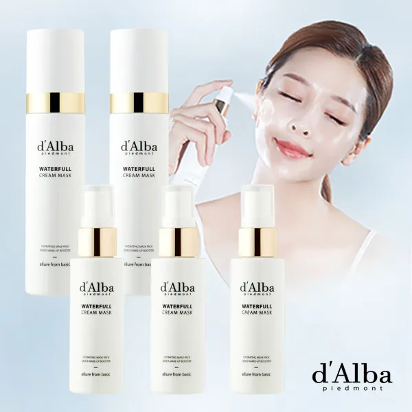  달바 화장품 실속구성 달바 화이트트러플 크림 마스크 대용량 2종+중용량 3종 상세 설명 참조