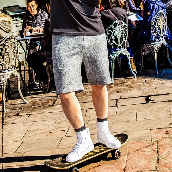 해외구매대행 빅사이즈 남성 면반바지 캐주얼 이지 팬츠