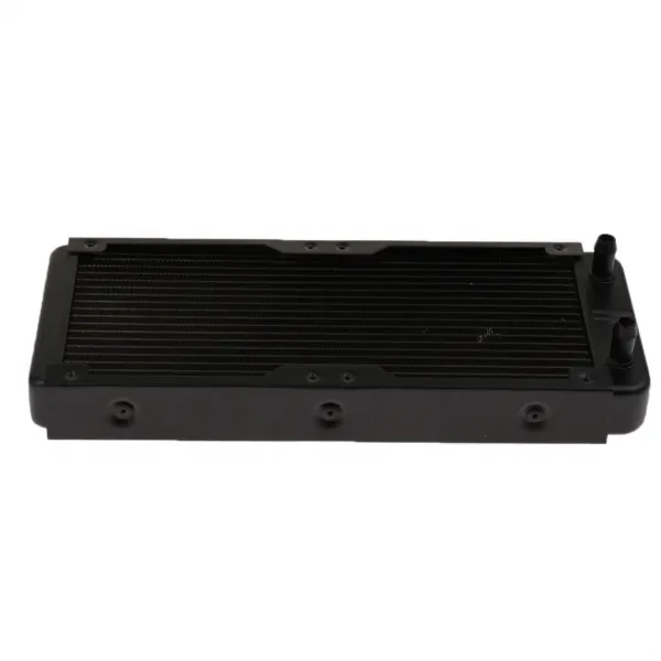 QDY 240mm 18Pipe PC 물 냉각 CPU 냉각기 줄 체계 열교환 기 방열기, 240 管 直 口