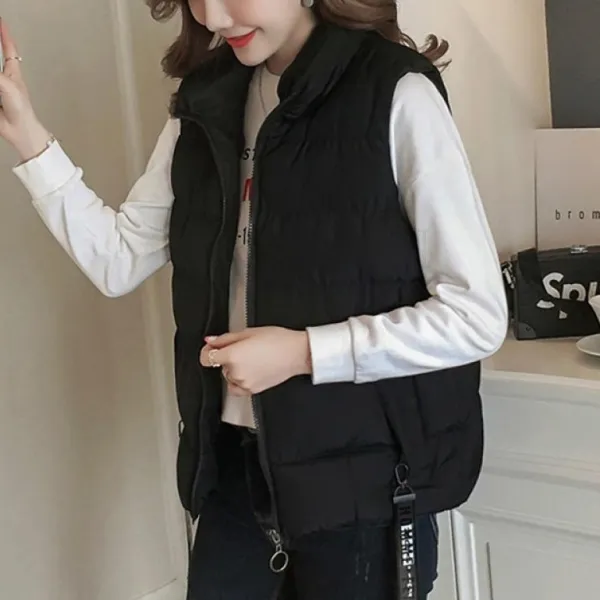 Kirahosi 여성 패딩 조끼 베스트 경량 웰론 패딩조끼 패션 Qb 201 +덧신 증정 Bvpubu2b
