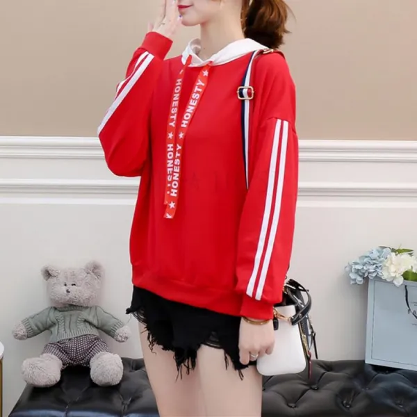 Kirahosi 히쿠 여성 여름 맨투맨 패션 상의 B 47 Aev8col