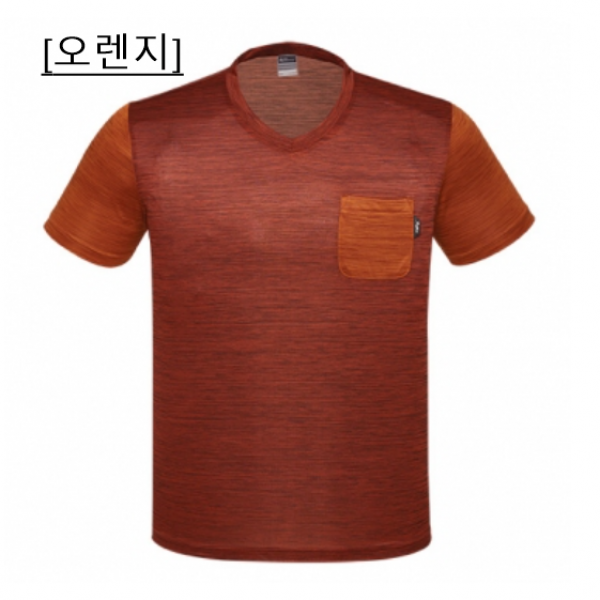 레드페이스 만원의 행복 남성 아이스 쿨 소재 브이넥 반팔 티셔츠m17710