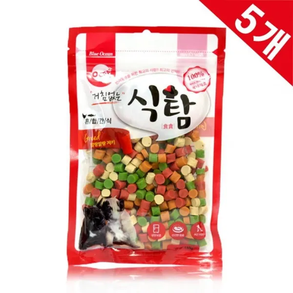 CMJ 혼합간식 식탐 150g 5개묶음 - 애견간식, 도매허브 1-CMJ