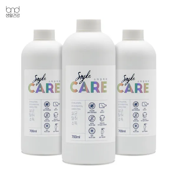  세제혁명 곡물발효주정 살균소독제 700ml 3개 상세 설명 참조