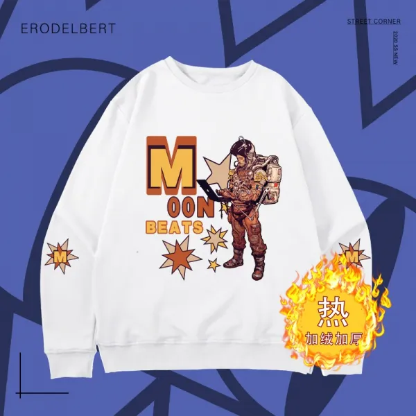 VINTAGE 고착감 우주 비 클래식 드랜드 OLDSCHOOL 남성 타입 와이드 루즈핏 남자