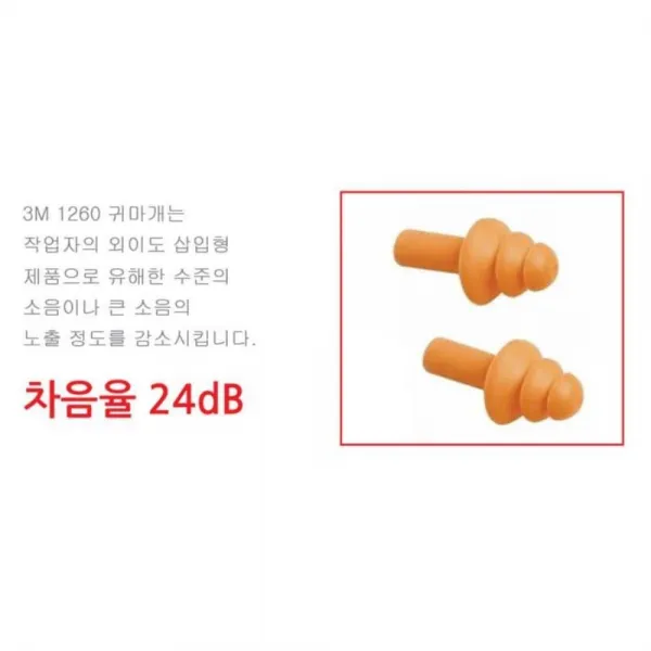 학생공부용 재사용가능 귀마개 3개 교실 비행기기내 해외여행 기내수면 재수생 고시생
