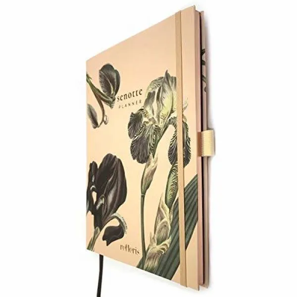 Premium Weekly Undated 2020 Planner Senotte. Floral Hardcover/240857