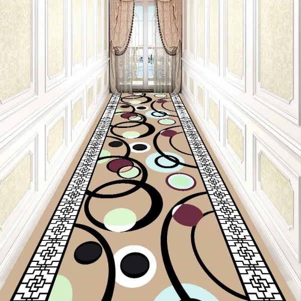 소주샵 거실용카펫트 마름질 가능 현관 통로 호텔 만 깔다 계단 복도 담요 심플 모즈 노르딕 침실 침대가장자리, 거실 사용 200 ×300cm