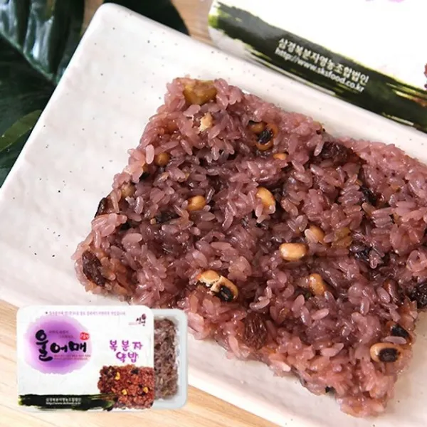  링크비 어머니의 손맛이 그리워지는 울어매 수제 복분자 약밥 200g 2팩 대용량 가정 식당 수제약밥 떡 R820 26243 1 본제품선택