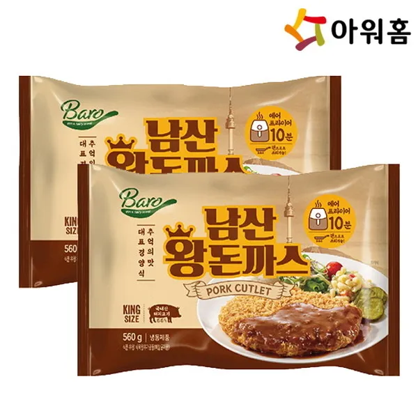 아워홈 남산왕돈까스 560g 2개, 기타