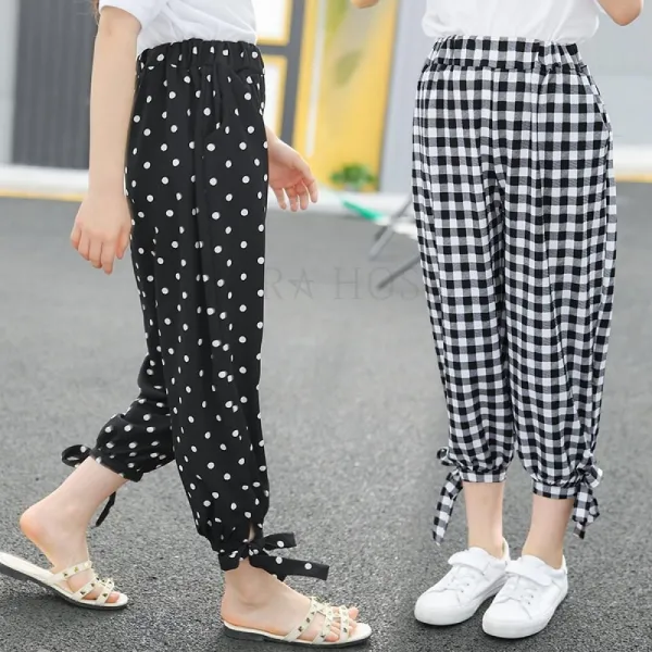 kirahosi 유아 모기 방지 바지 여아 아동 남아 면 82호 F93e0n