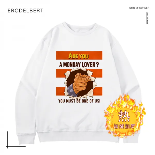 고착감 VINTAGE 커플 맨투맨 OLDSCHOOL 드랜드 와이드 루즈핏 초 가을 이너티셔츠