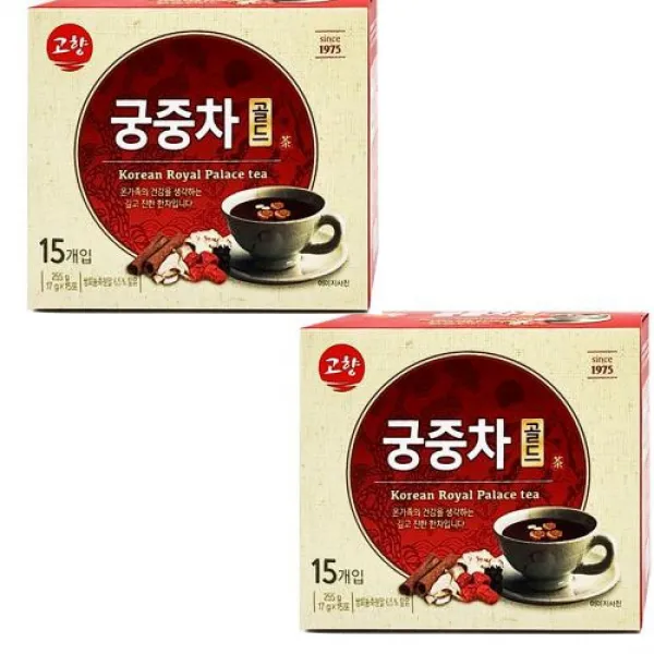 Tsm 고향 궁중차 골드(15TX2) 전통차, 1개