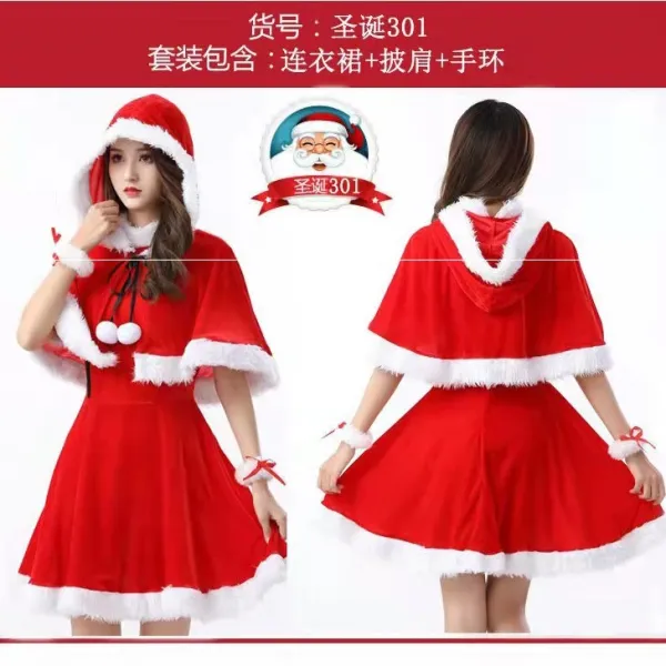 스커트룩 연기함 모티브 유니폼 자신 있다 케이프 판초 벨벳 바니걸 성질 J절 COS 하객 레드 느껴지다 4705984299, 성탄 301 번 타입