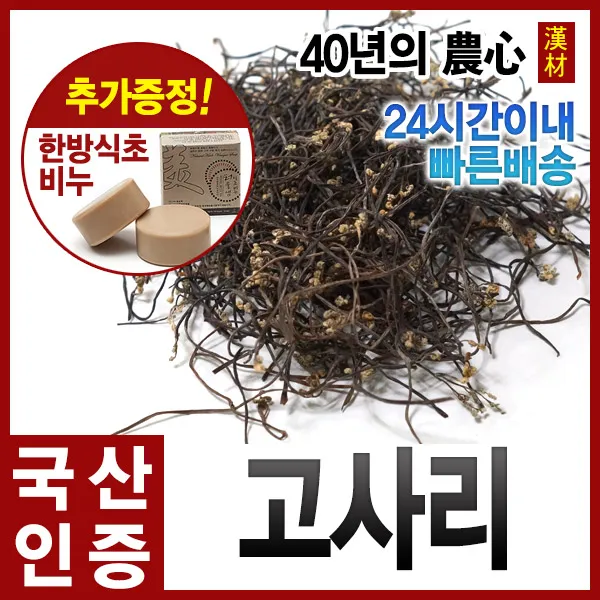 자애인 고사리 건나물 국내산 건고사리 국산나물 말린나물, 1개, 200g