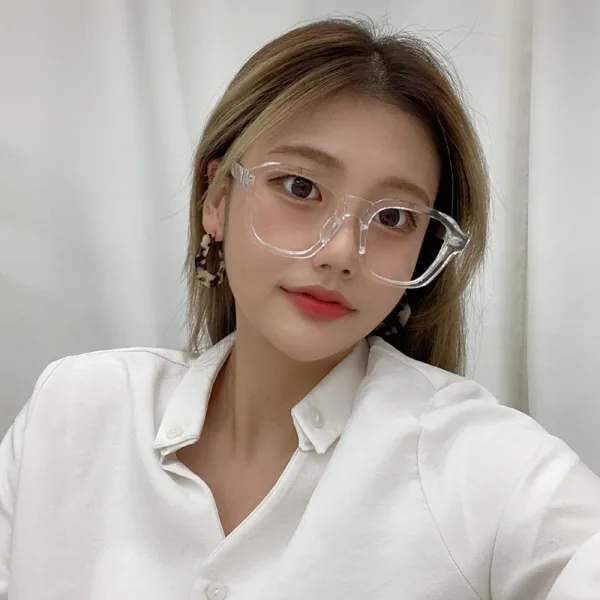 Vanana2 오버사이즈 빅프레임 투명안경테