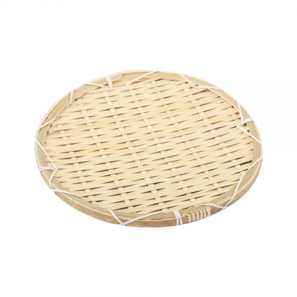 JKSPORTS 명절준비 대나무 채반 원형 회채반 25cm (소)