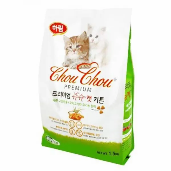 [에이치몰 무배] 슈슈 프리미엄 캣 키튼 1.5kg 반려묘사료 고양이주식 고양이사료 고양이영양사료, 상품상세페이지확인, 상품상세페이지기재확인