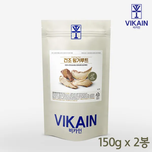 비카인 건조핑거루트 말린핑거루트 핑거루트차 판두라틴 인도네시아산, 2개, 300g
