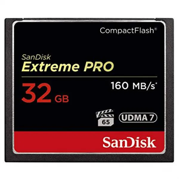 SanDisk Extreme Pro 32GB 컴팩트플래시 메모리 카드 UDMA 7 스피드 up to 1, 상세내용참조