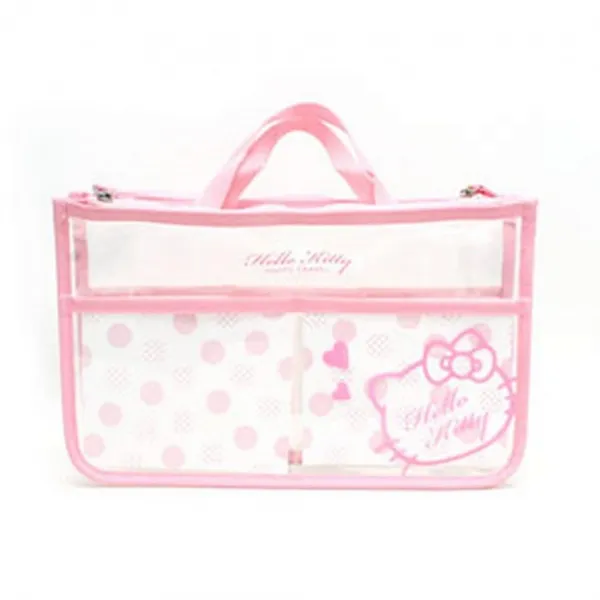 와와마트 헬로키티 투명 여행 파우치 422246 여행용 파우치세트
