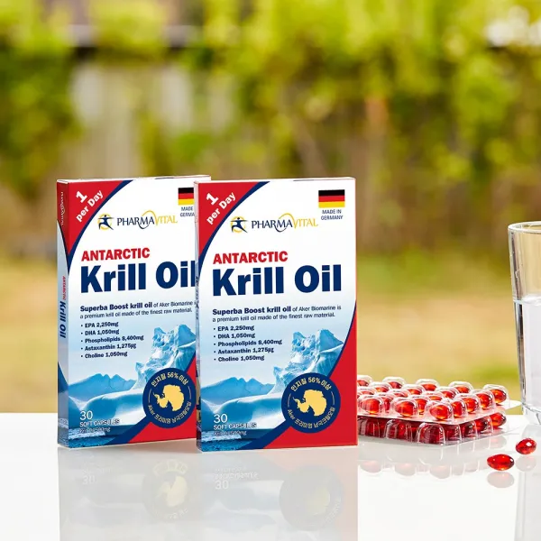 파르마비탈56 남극크릴오일30캡슐 1박스 15g