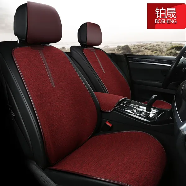 차량의자쿠션 벤츠 C급 E300GLB200GLC260GLK 에어매쉬 잘록 허리, 2001 말 안장방석 -데칼레드펄