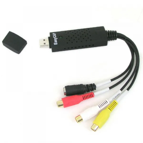 BIZ_ Coms USB 2.0 영상 캡쳐 편집기 EasyCAP COMS PC용품 컴퓨터용품 영상캡쳐기 USB영상편집기 영상편집기 컴스 영상캡쳐편집기, 단일상품