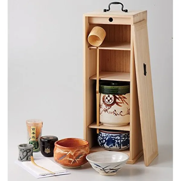 에일 인터넷 (Ale-net) 다도 예법 세트 화이트 19 × 18.5 × 51cm 白桐 스트립 적재 PROD9520000329, 상세 설명 참조0, 상세 설명 참조0