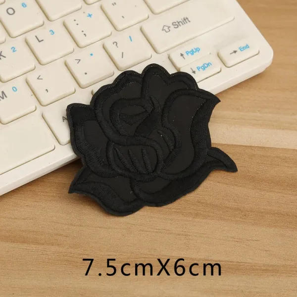 밀리터리와펜 티셔츠 가려지다 바지 점착 러플 테이블보 스타일리쉬 화이트 헴라인 Yuqi 3275096274 장미꽃 블랙 중간사이즈 10 개입 본상품