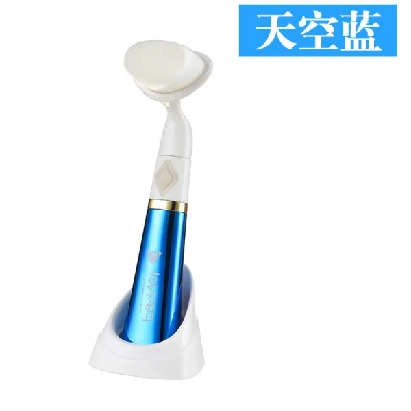 연모 전동세면 브러쉬 클렌징 모공 기기 가정용 미용기 1 스카이 블루