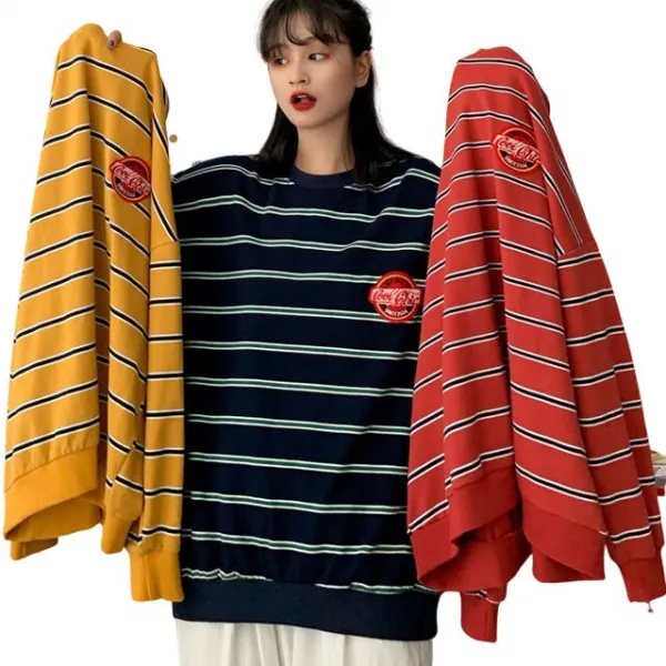 리더스타 여성긴팔티 박스티 큰사이즈 자체제작 긴팔 티셔츠