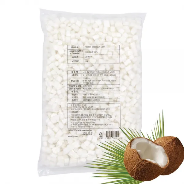 올찬몰 코코넛과육 100% 코코넛미트1kg, 1개, 1kg