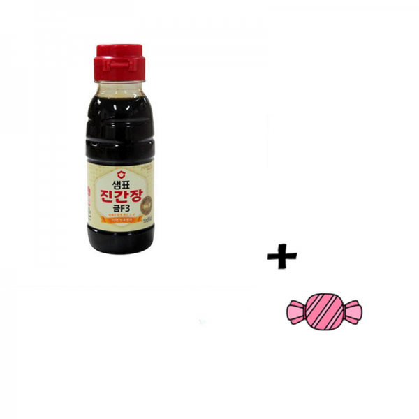 샘표진간장 금F3 150ml +사탕 미니간장여행용 장보기가능 놀러가요우리