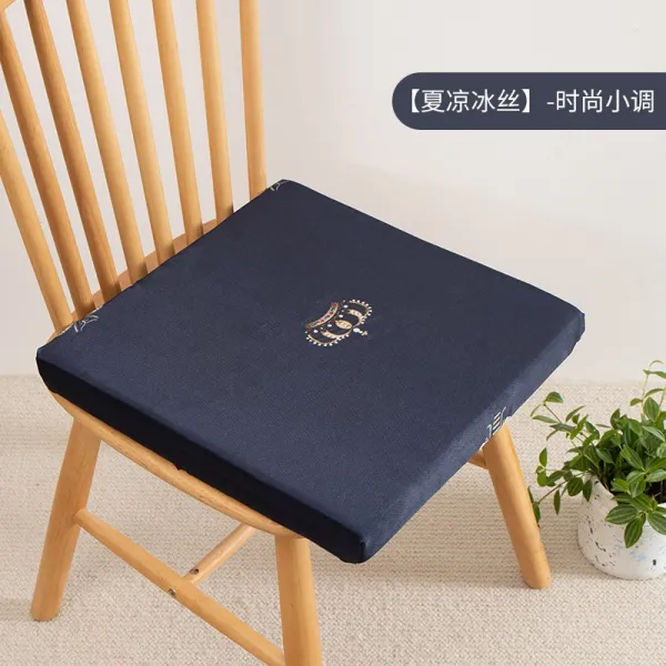 학생 라텍스 방석 여름 쿨패드 사무실 쿠좌신기좌 등받이 일체형 의자 교실 의자 엉덩이 488번 Z, [여름 쿨 빙 수] 트 렌 디 한 무드.