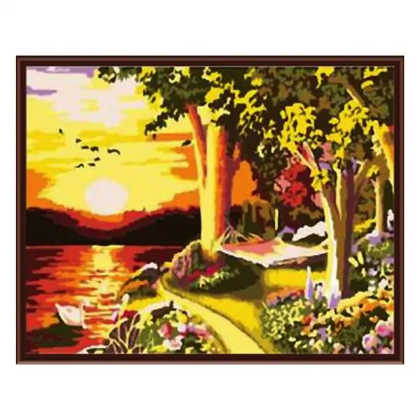 스위티 명화그리기 가로형 노을지는산책가 1개