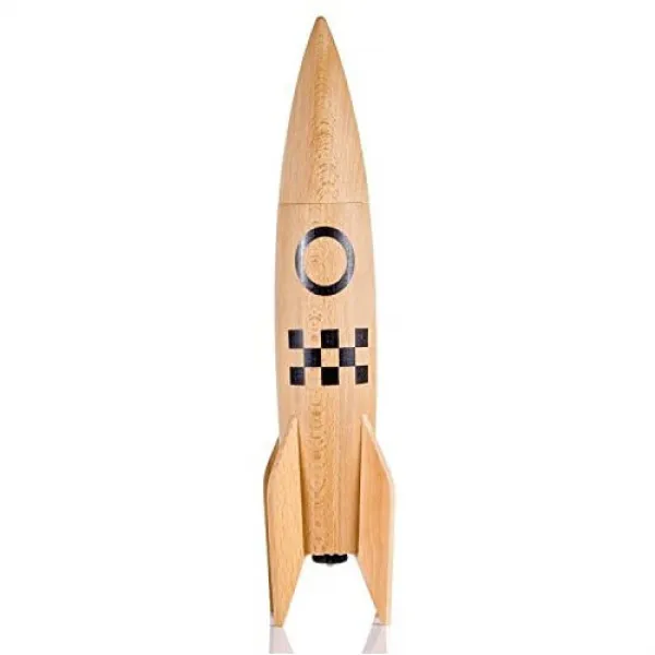 로켓 소금&후추 그라인더 재고 극소량 색상 택1 SUCK UK Rocket Salt and Pepper Mill, 본문참고, 옵션 2 Color = Natural