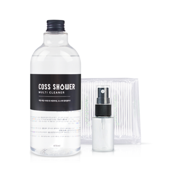 코스샤워 스타터 패키지 궐련형 전자담배 소독 세척, 1세트, 470ml