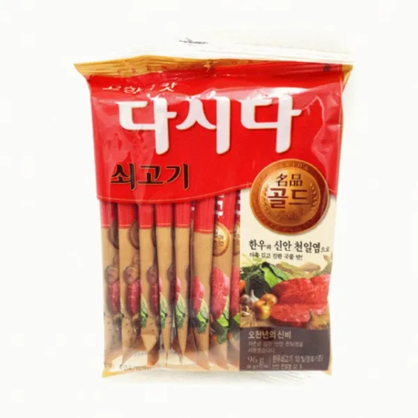 8du쇼핑nw7sov1351 CJ 제일제당 명품골드 쇠고기 다시다 스틱 96g 40개, 단일 수량