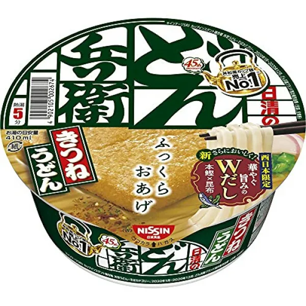 닛신 돈 베에 키츠네 우동 (서쪽) 95g × 12 개 日清 どん兵衛きつねうどん(西) 95g×12個
