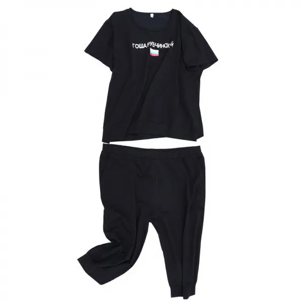 Jun.21 81번 반팔 빅 사이즈 트레이닝 세트 여하박 중년의 뚱뚱한 엄마 살찌기 캐주얼 투피스에 살찌기 mm근면Z