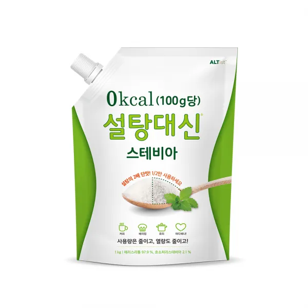 설탕대신 스테비아 대용량 에리스리톨 설탕대체 1kg, 1개
